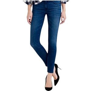 J. Crew Toothpick Dark Blue Skinny Jeans Size 26